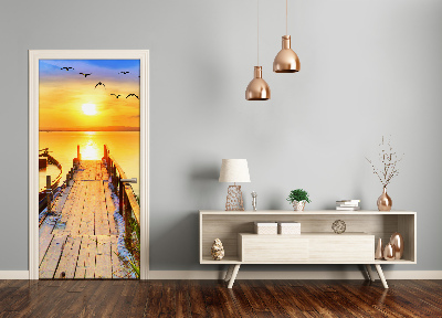 Fototapeta na dvere jazero