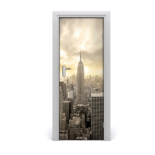 Fototapeta samolepiace dvere Manhattan New York