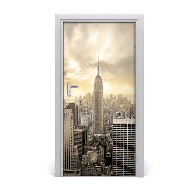 Fototapeta samolepiace dvere Manhattan New York