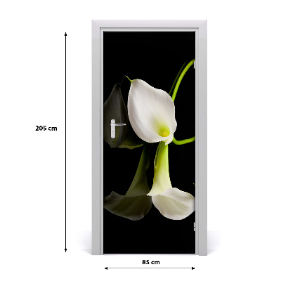 Fototapeta na dvere biela Kalim