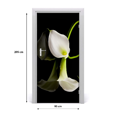 Fototapeta na dvere biela Kalim