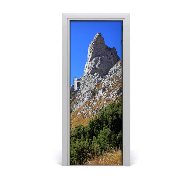 Fototapeta na dvere malý Giewont Tatry