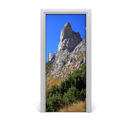 Fototapeta na dvere malý Giewont Tatry