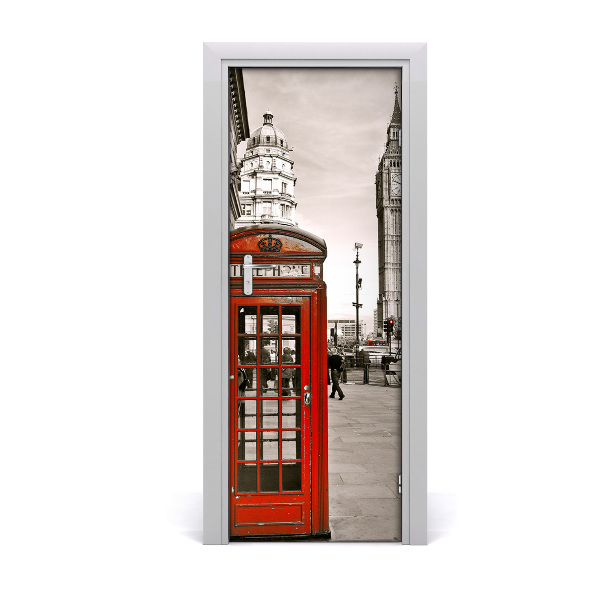 Fototapeta samolepiace na dvere Vintage Big Ben