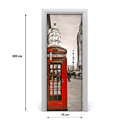 Fototapeta samolepiace na dvere Vintage Big Ben