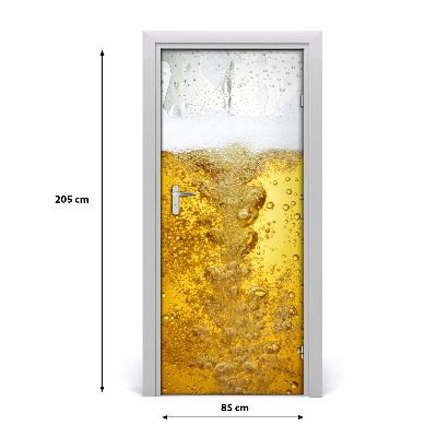 Fototapeta na dvere do domu samolepiace pivo