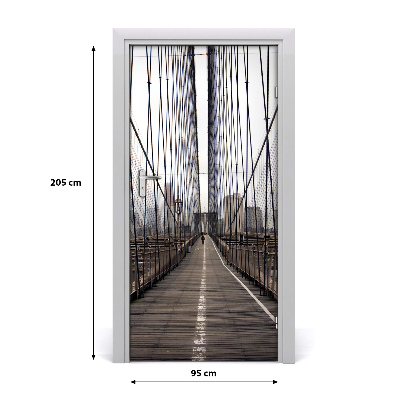 Fototapeta samolepiace na dvere Brooklyn most