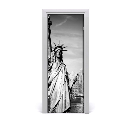 Fototapeta samolepiace na dvere socha Slobody
