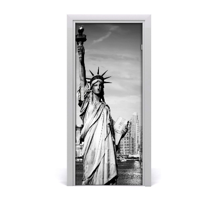 Fototapeta samolepiace na dvere socha Slobody