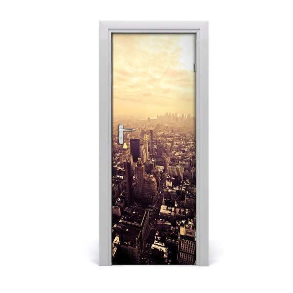 Fototapeta samolepiace dvere Manhattan New York