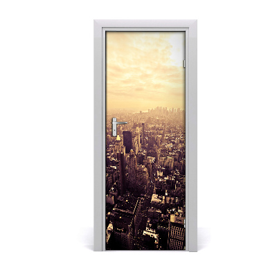 Fototapeta samolepiace dvere Manhattan New York