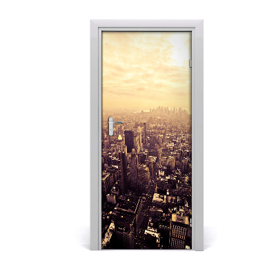 Fototapeta samolepiace dvere Manhattan New York