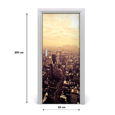 Fototapeta samolepiace dvere Manhattan New York