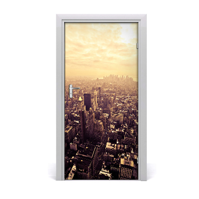 Fototapeta samolepiace dvere Manhattan New York