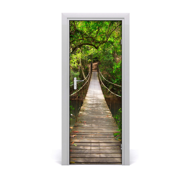 Fototapeta na dvere visiaci most