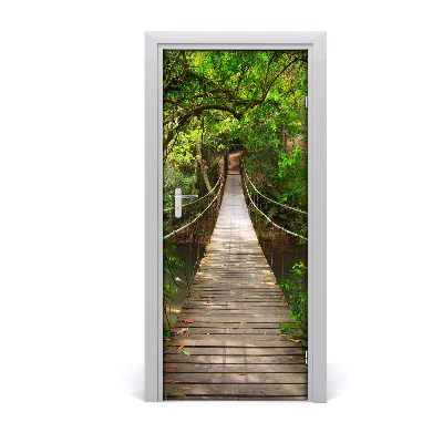 Fototapeta na dvere visiaci most