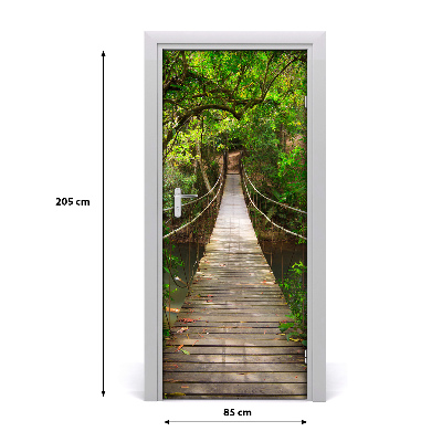 Fototapeta na dvere visiaci most