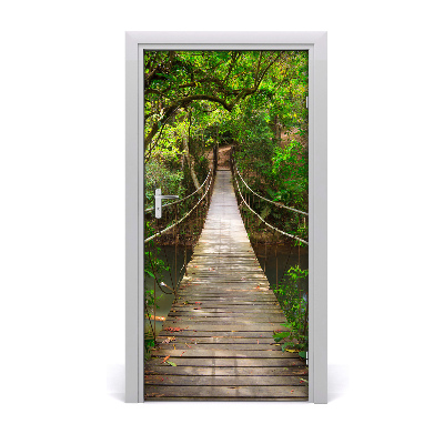 Fototapeta na dvere visiaci most