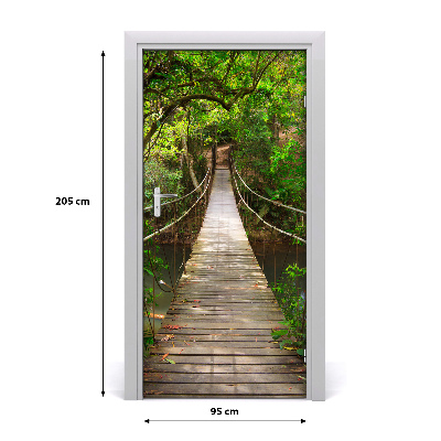 Fototapeta na dvere visiaci most