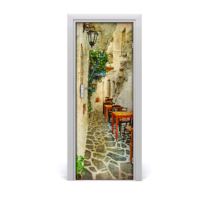 Fototapeta samolepiace na dvere Grécke krčmy