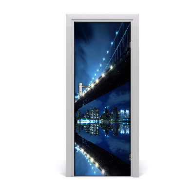 Fototapeta samolepiace dvere Manhattan New York