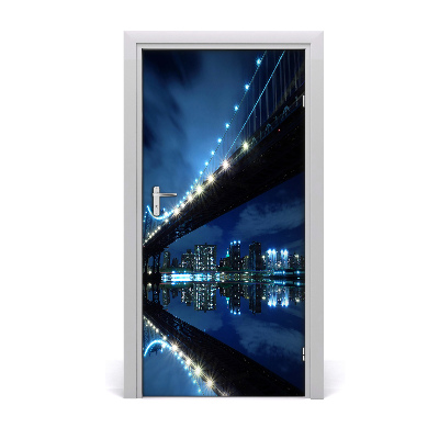 Fototapeta samolepiace dvere Manhattan New York