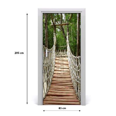 Fototapeta samolepiace na dvere Visiace most