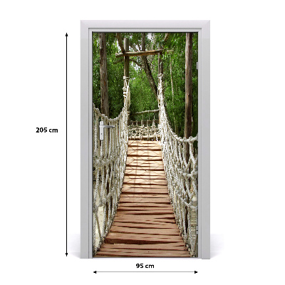 Fototapeta samolepiace na dvere Visiace most