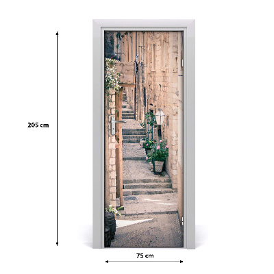 Fototapeta samolepiace dvere Dubrovník Chorvátsko