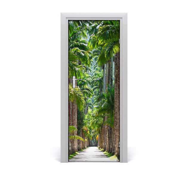 Fototapeta na dvere palmy