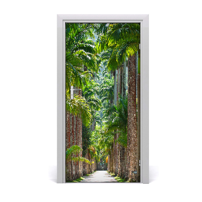 Fototapeta na dvere palmy