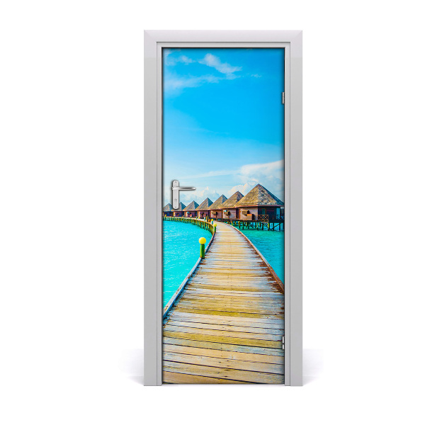 Fototapeta samolepiace na dvere tropické more