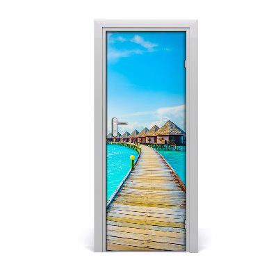 Fototapeta samolepiace na dvere tropické more