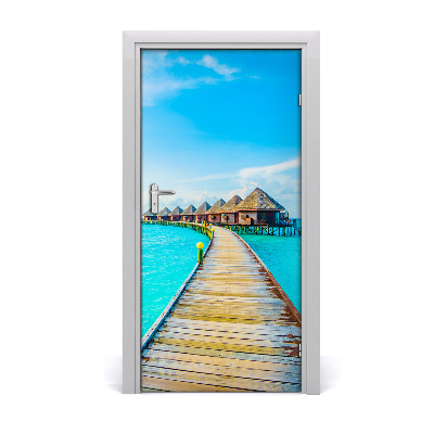 Fototapeta samolepiace na dvere tropické more