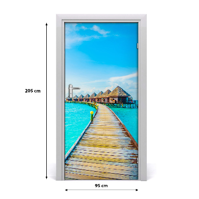 Fototapeta samolepiace na dvere tropické more