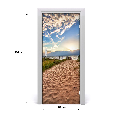 Fototapeta na dvere Chodník na pláž