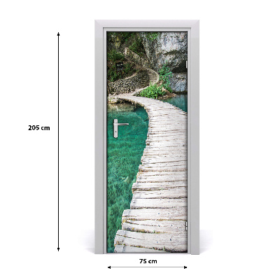 Fototapeta na dvere Plitvické jazero