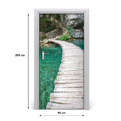 Fototapeta na dvere Plitvické jazero