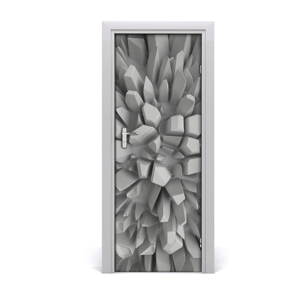 Samolepiace fototapety na dvere abstrakcie 3D
