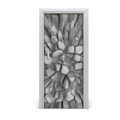 Samolepiace fototapety na dvere abstrakcie 3D
