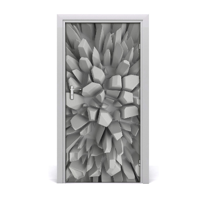 Samolepiace fototapety na dvere abstrakcie 3D