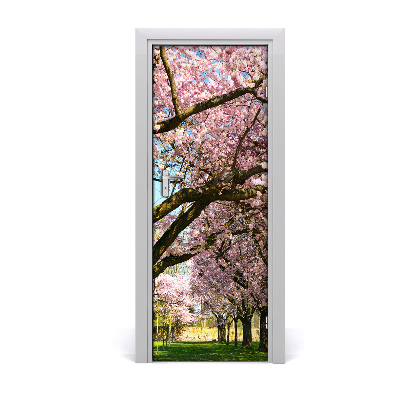Fototapeta na dvere višne