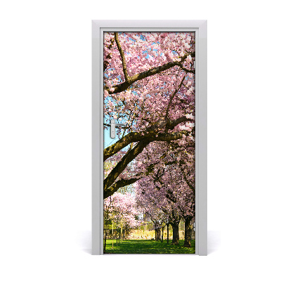 Fototapeta na dvere višne