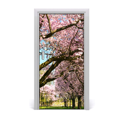 Fototapeta na dvere višne