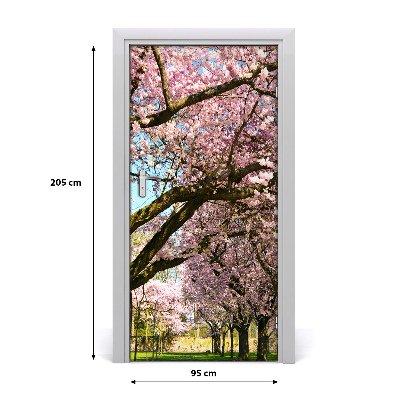 Fototapeta na dvere višne