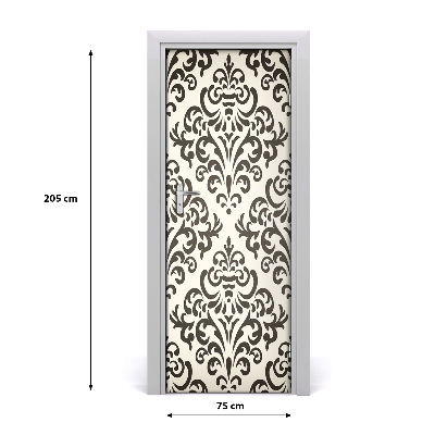Fototapeta na dvere ornamenty pozadia
