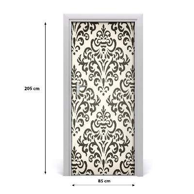 Fototapeta na dvere ornamenty pozadia
