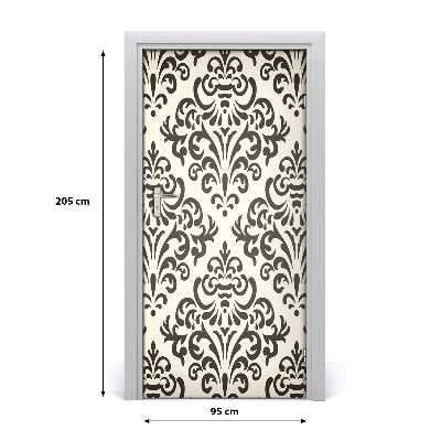 Fototapeta na dvere ornamenty pozadia