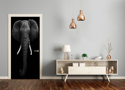 Samolepiace fototapety na dvere africký slon
