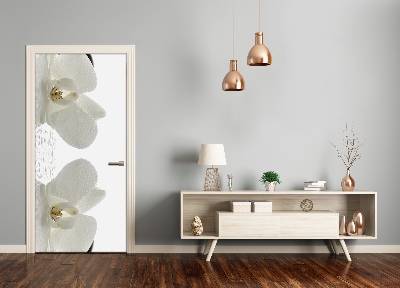Fototapeta samolepiace Orchidea a kamene